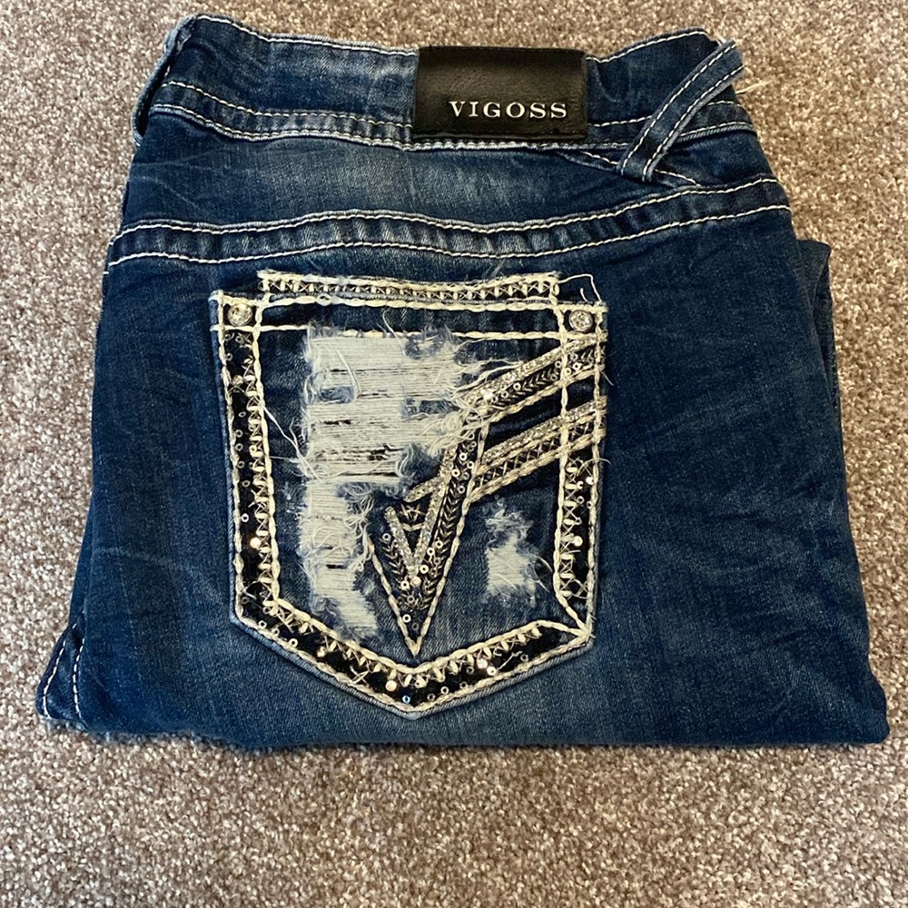 Vigoss “Dublin” skinny jeans size 20 length 28